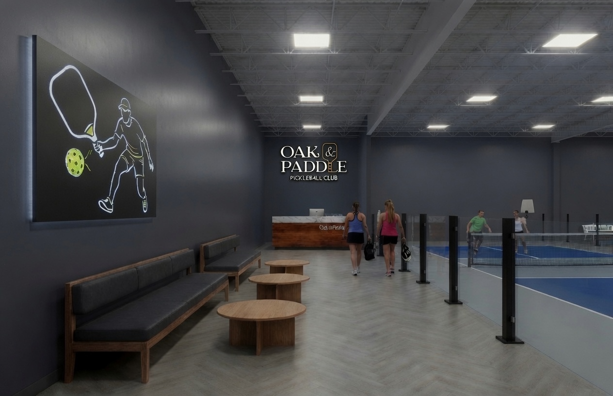 Oak & Paddle clubhouse